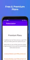 Leaf VPN: stable, unlimited Captura de pantalla 2
