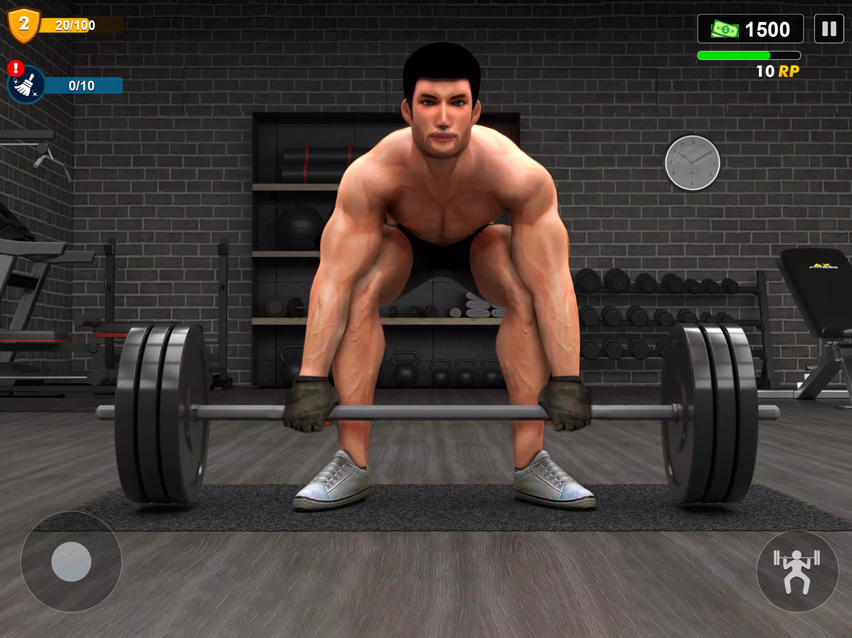 Workout Gym Simulator Game 24 Captura de pantalla 3