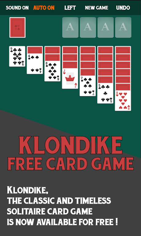 Klondike Free Card Game Скриншот 0