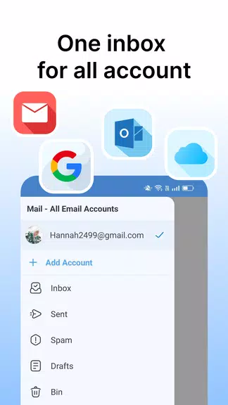 aiMail - Al Email Accounts Ekran Görüntüsü 1