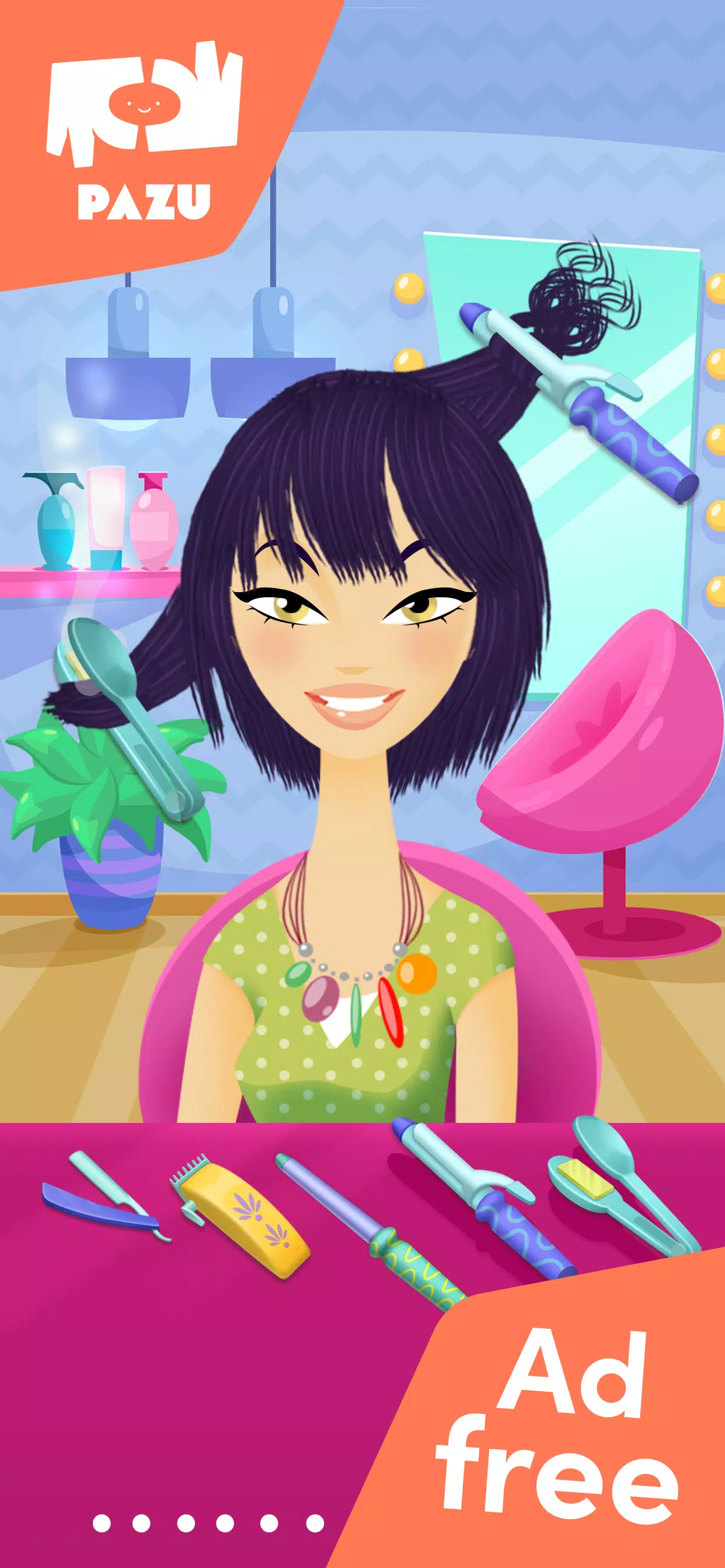 Girls Hair Salon Screenshot 1