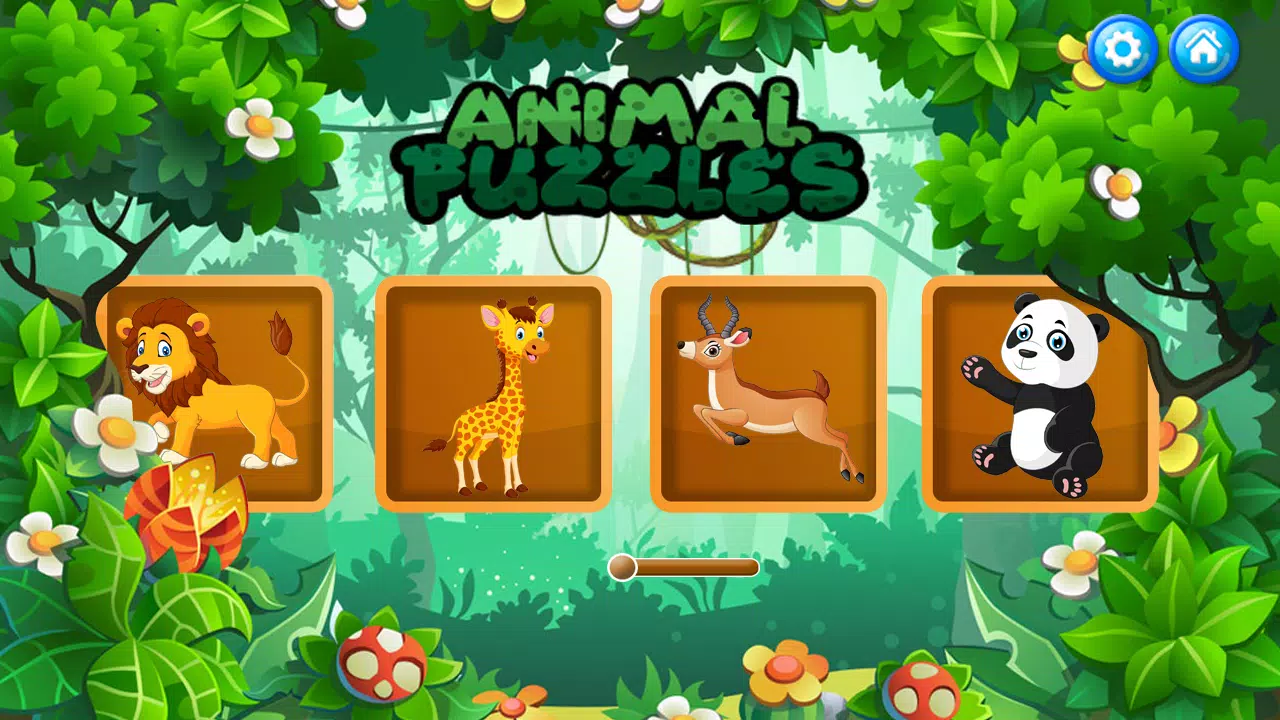 Kids Puzzles - Safari Puzzles Schermafbeelding 0