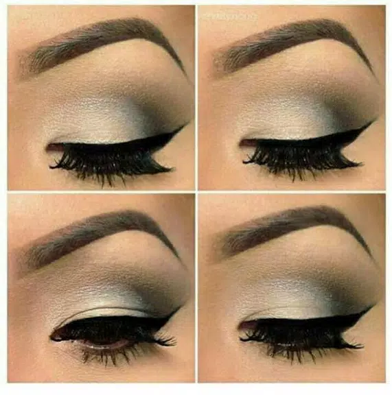 Basic Makeup Tutorial Step by Step Schermafbeelding 0