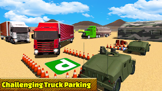 Truck Parking Truck Games 스크린샷 0