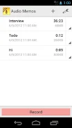 Audio Memos Free應用截圖第3張