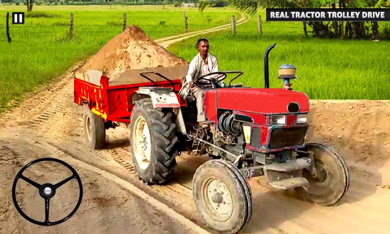 Tractor Trolley Cargo Tractor Ekran Görüntüsü 1