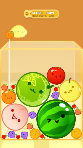 Watermelon Merge:Strategy Game ဖန်သားပြင်ဓာတ်ပုံ 0