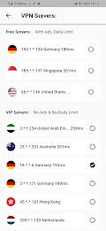 Go VPN - Google One-Key SignIn Schermafbeelding 2