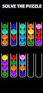 Ball Sort Puzzle: Bubble Sort Capture d'écran 1