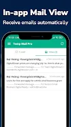 Temp Email Pro - Multiple Mail スクリーンショット 2