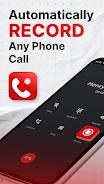 Auto Call recorder App ภาพหน้าจอ 0