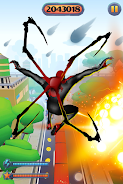 Spider Hero man Endless runner Ảnh chụp màn hình 0