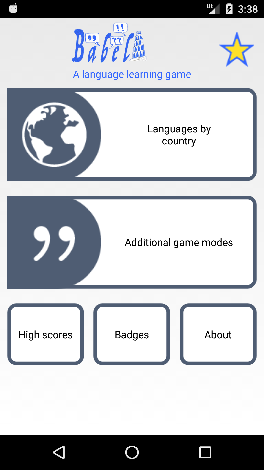 Babel - Language Guessing Game應用截圖第0張