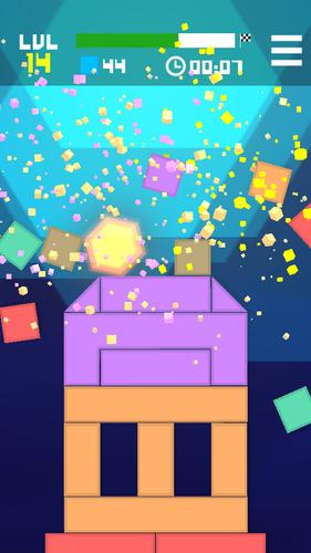 Hexagon Tower Balance Blocks 스크린샷 3