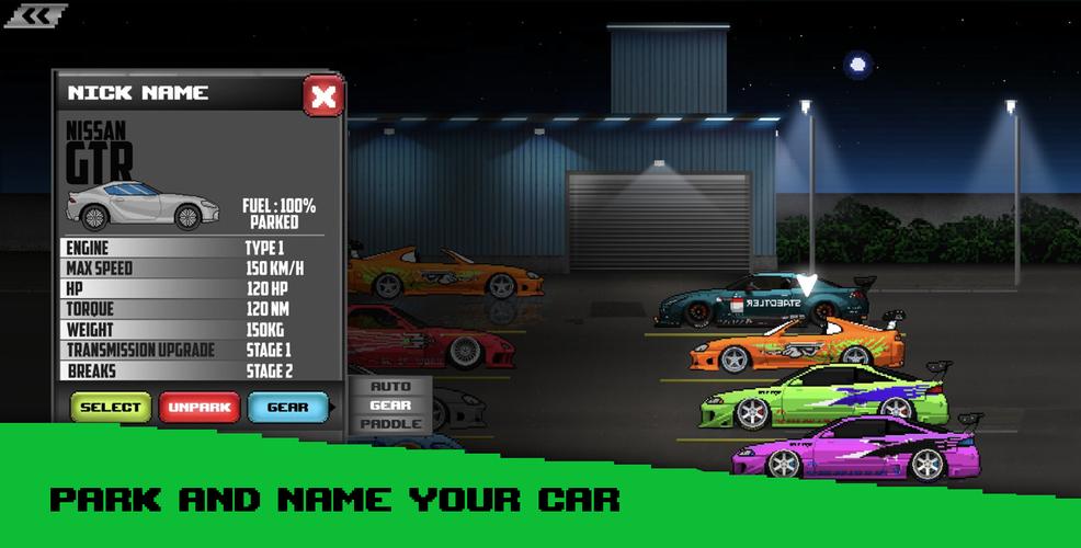 Pixel Car: Reckless Racer應用截圖第3張