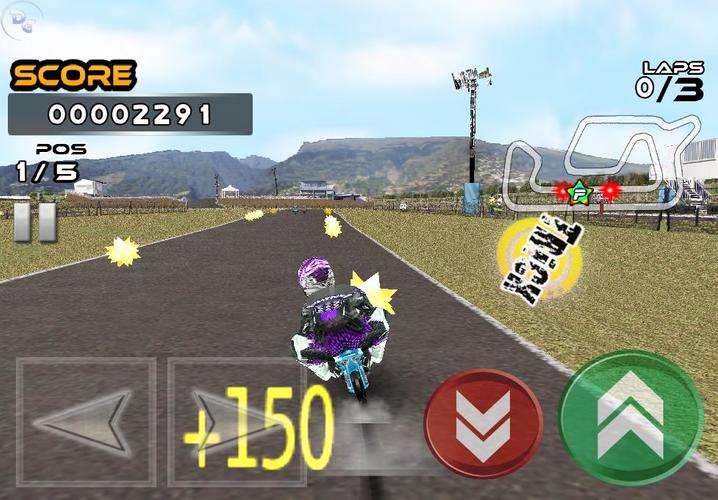 Pocket Bike Race ภาพหน้าจอ 2