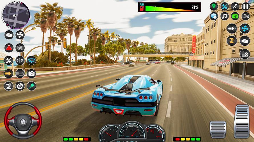 Real Car 3D Driving: Race City スクリーンショット 0