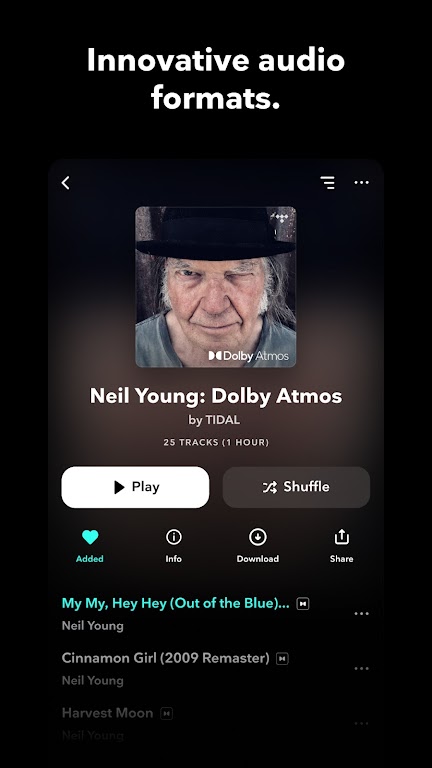 TIDAL Music: HiFi, Playlists Mod Ảnh chụp màn hình 2