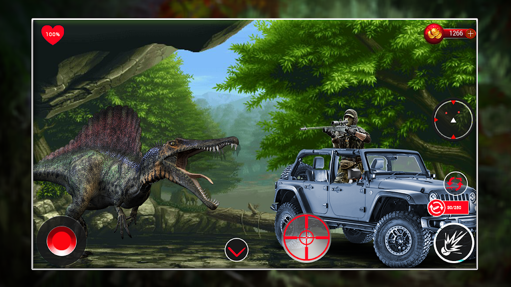 Dinosaur Destruction Super Dino&Deadly Dino Hunter Schermafbeelding 1