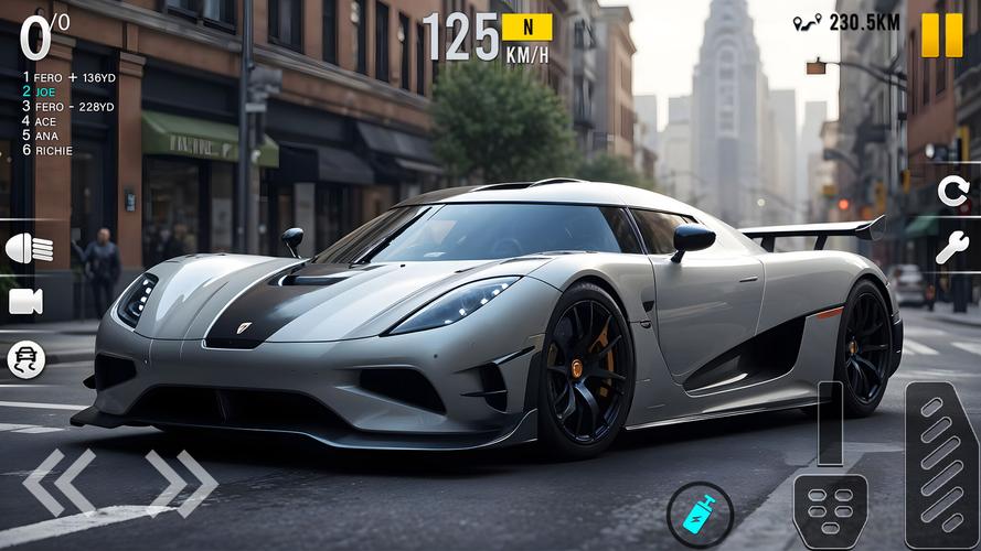 Speed Car racing Simulator 3D ဖန်သားပြင်ဓာတ်ပုံ 1