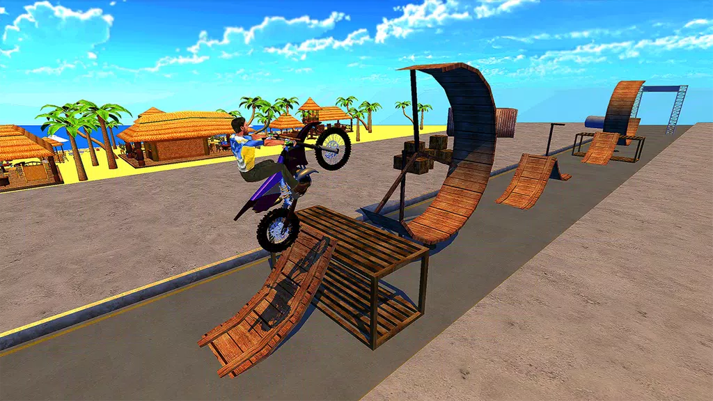 Racing Bike Stunts & Ramp Riding ဖန်သားပြင်ဓာတ်ပုံ 0