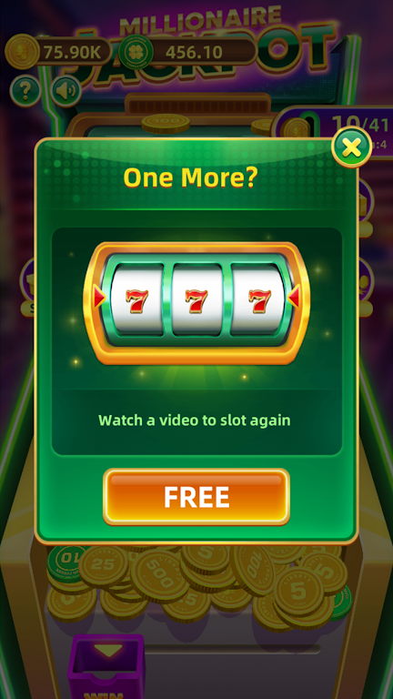 Jackpot Lucky Pusher ဖန်သားပြင်ဓာတ်ပုံ 2