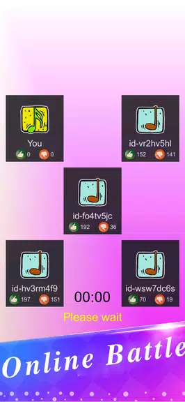 Rhythm Tiles 3:PvP Piano Games Скриншот 2
