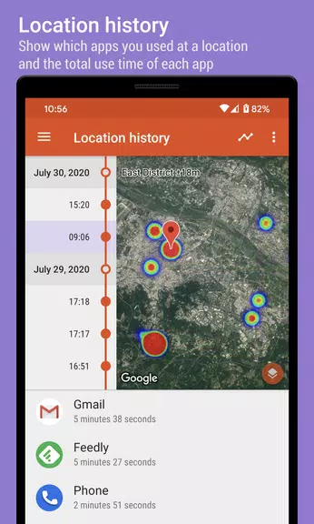 Schermata App Usage - Manage/Track Usage 1