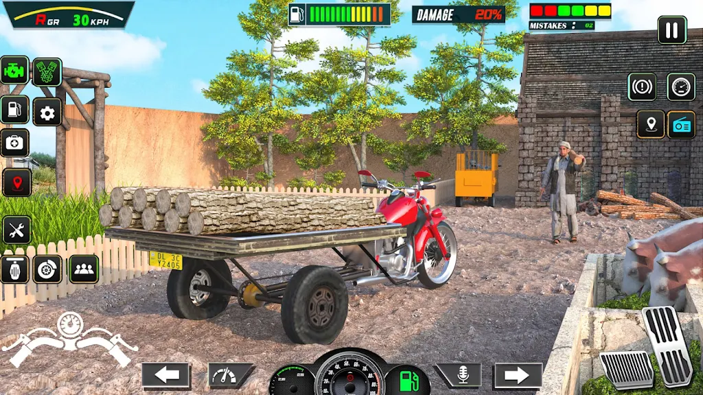 Tuk Tuk Rickshaw: Auto Game স্ক্রিনশট 1