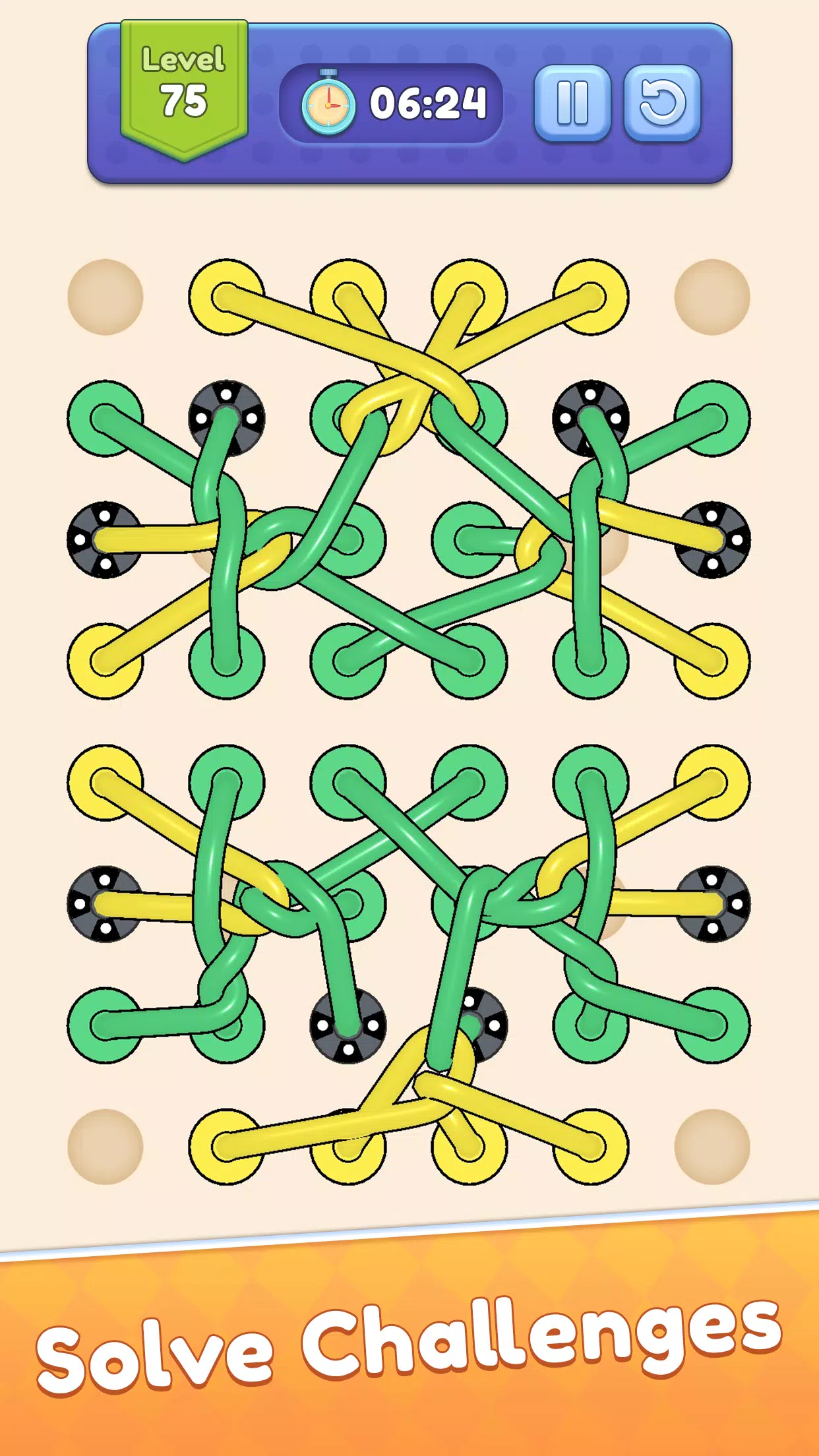 Tangle Out: Rope Puzzle Screenshot 1