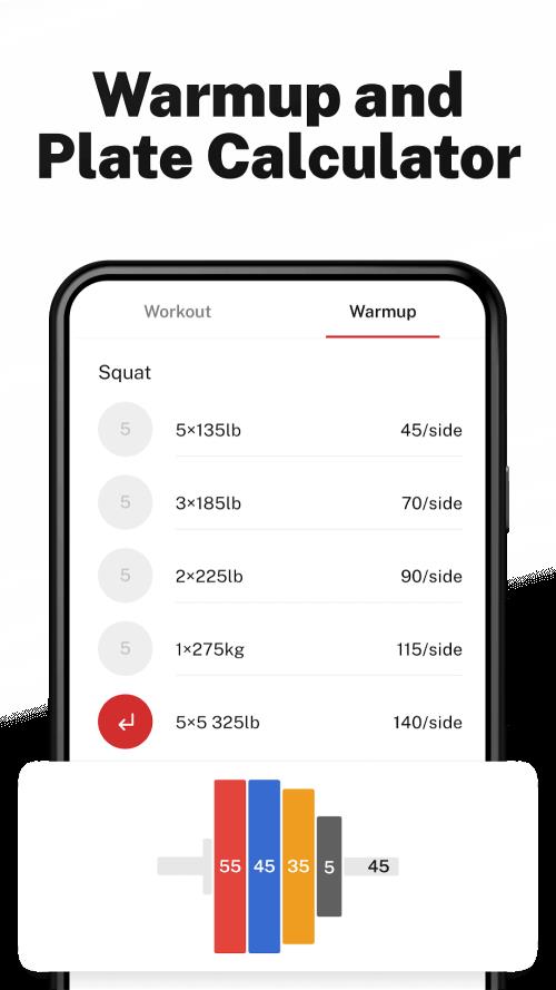 Schermata StrongLifts 3