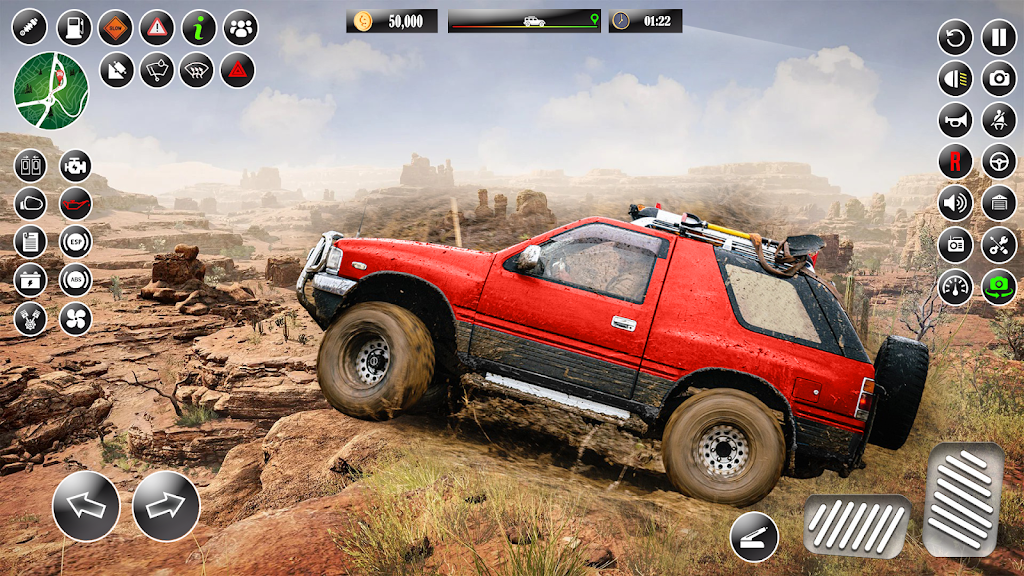 Offroad Xtreme 4X4 Jeep Driver Captura de tela 1