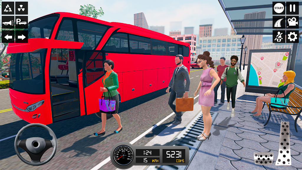 Schermata Driving Simulator 3d Bus Games 2