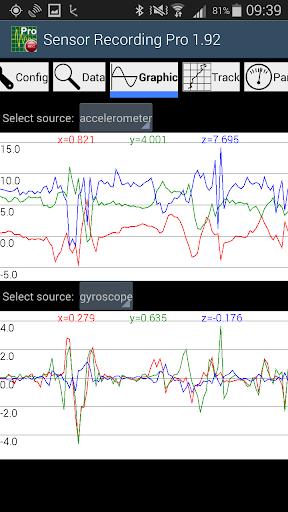 Sensor Recording Lite Schermafbeelding 3