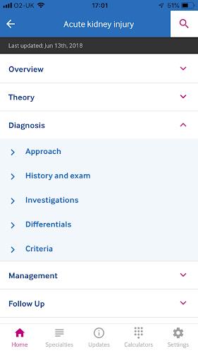 BMJ Best Practice Captura de tela 2