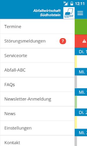 AWSH-Wertvolle Termine Schermafbeelding 1