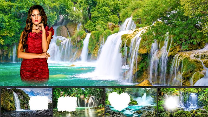 Waterfall Photo Editor frame Schermafbeelding 1