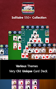 550+ Card Games Solitaire Pack Capture d'écran 0