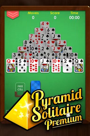 Pyramid Solitaire Premium Card Tangkapan skrin 0