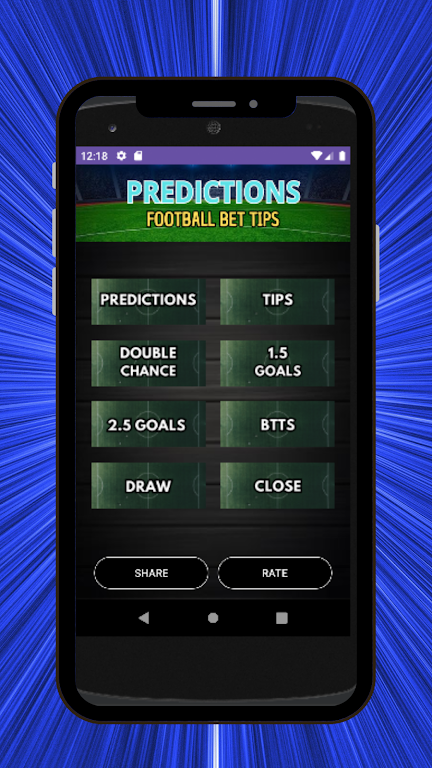 Prediction Football bet Tips Ảnh chụp màn hình 1