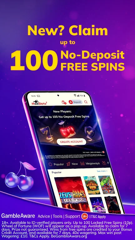 MadSlots Online Casino & Slots Ekran Görüntüsü 0