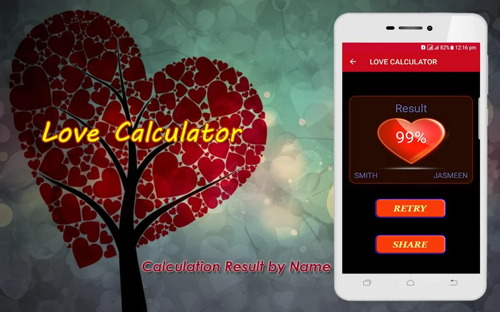 True Love Calculator Zrzut ekranu 3