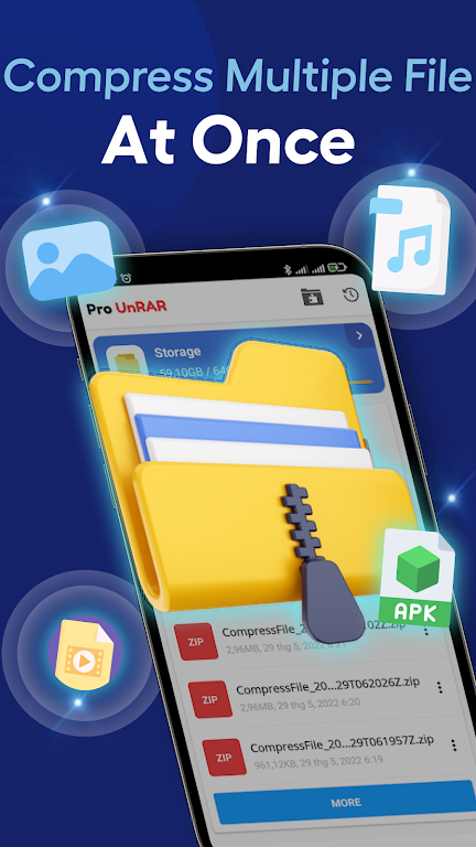 Pro 7-Zip, Unzip Rar Extractor Ảnh chụp màn hình 3