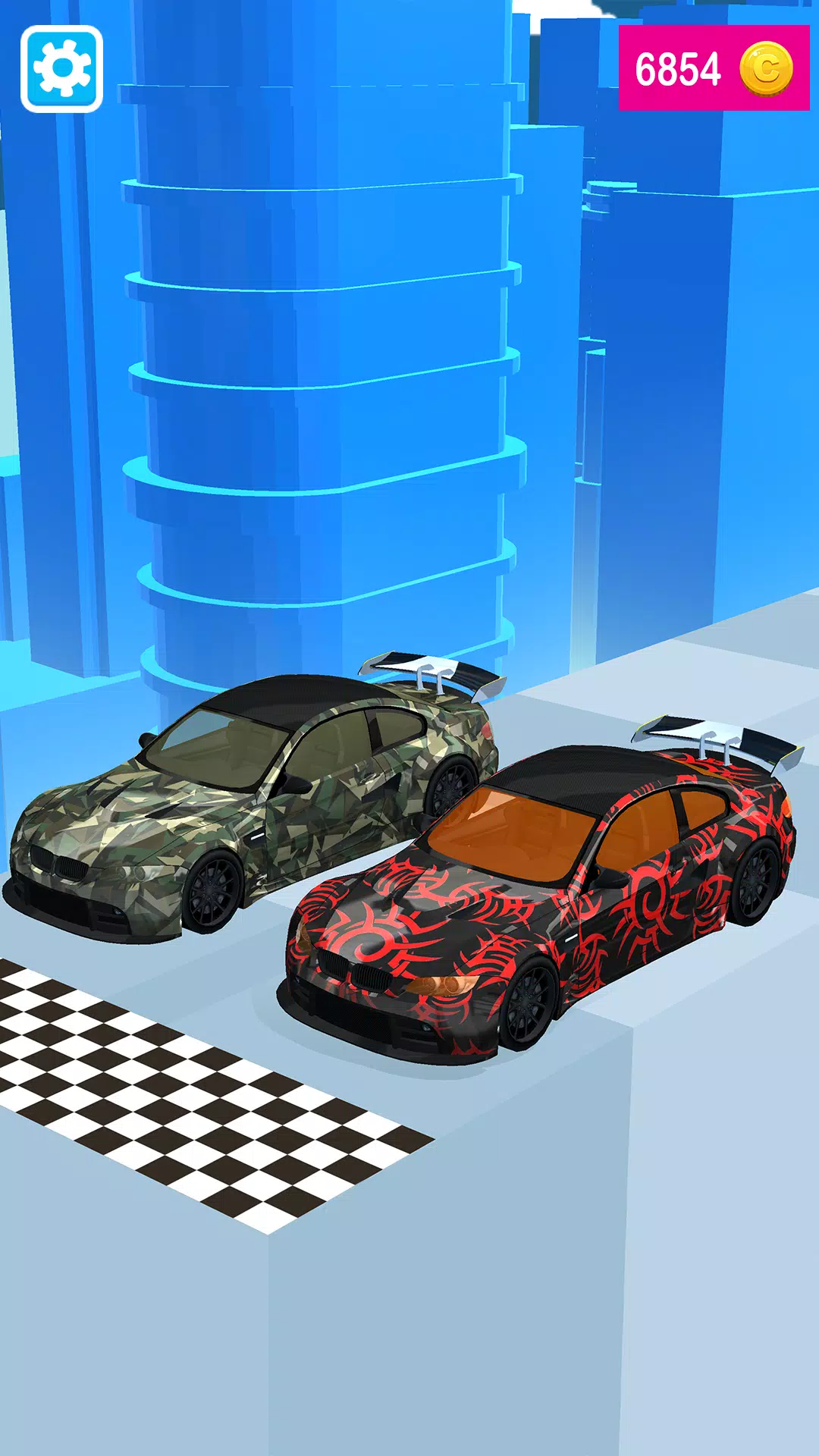 Modified Car Driving: 3DTuning ภาพหน้าจอ 1