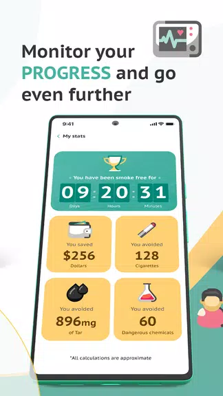 Schermata My QuitBuddy 2