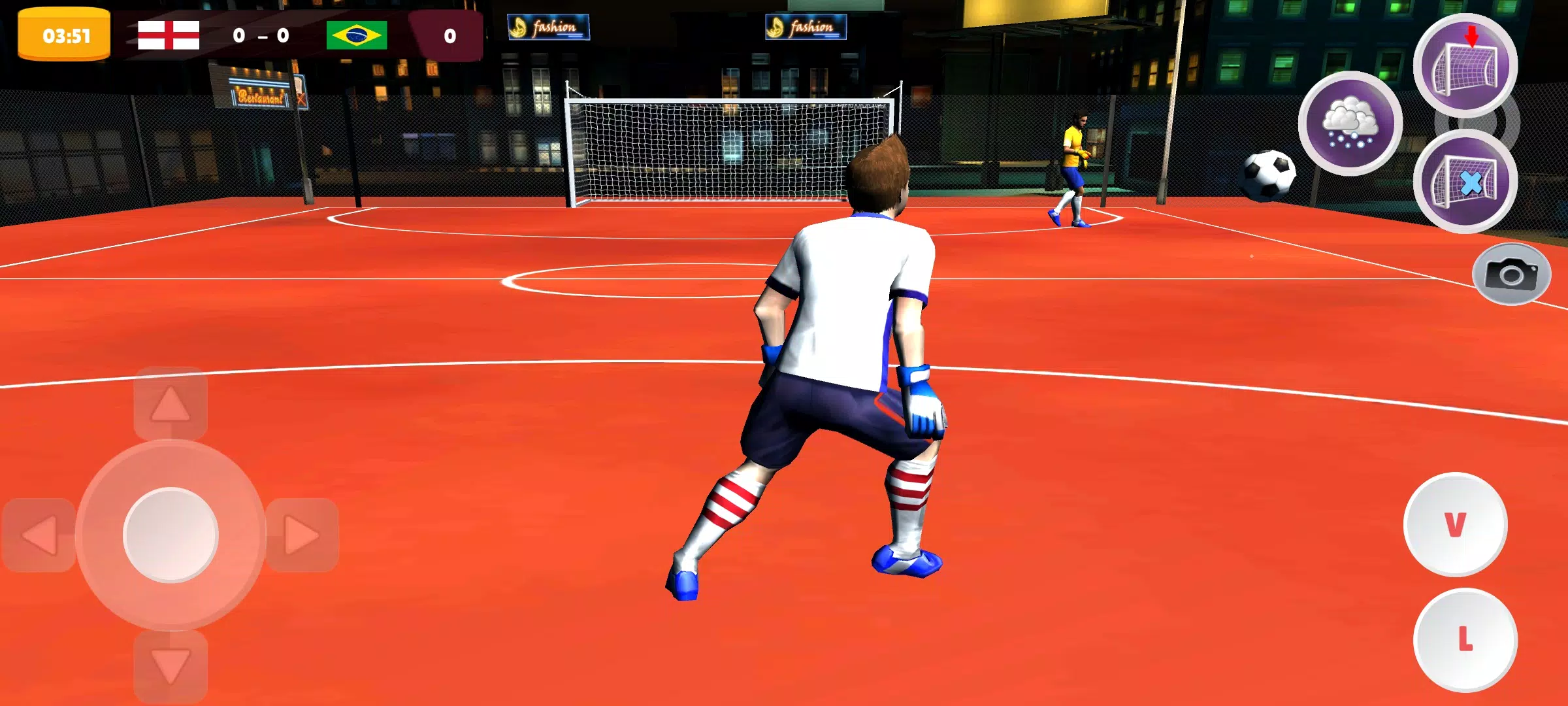 Schermata Goalie Wars Football Street 2