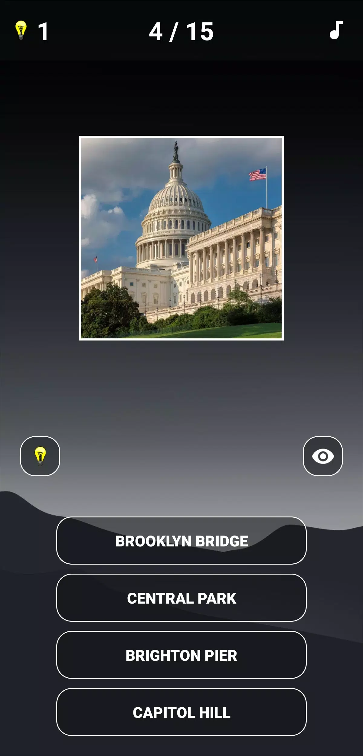Landmarks Quiz स्क्रीनशॉट 3