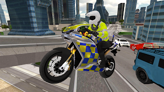 Schermata Police Motorbike Simulator 3D 0