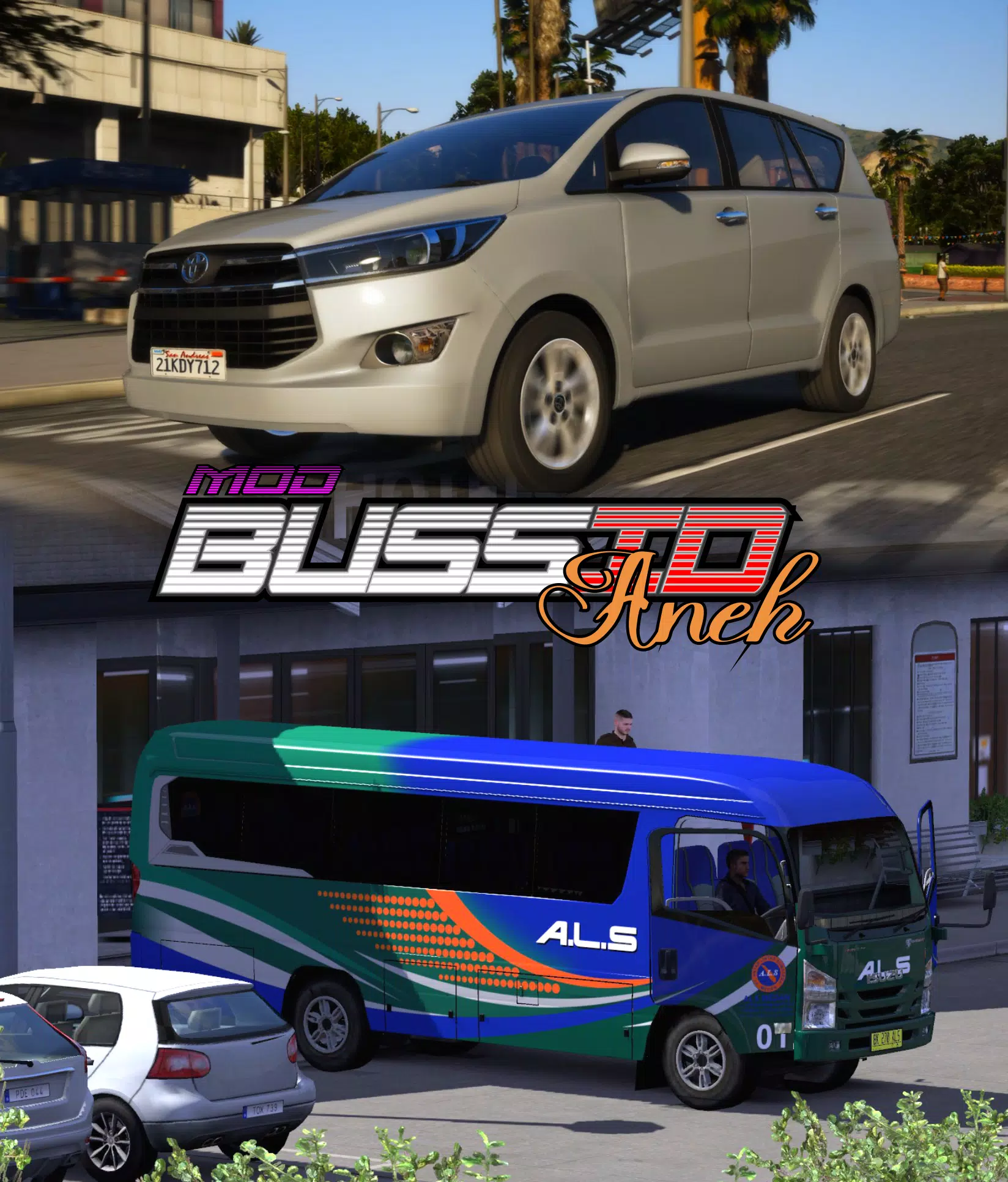 Mod Aneh Bussid 스크린샷 0