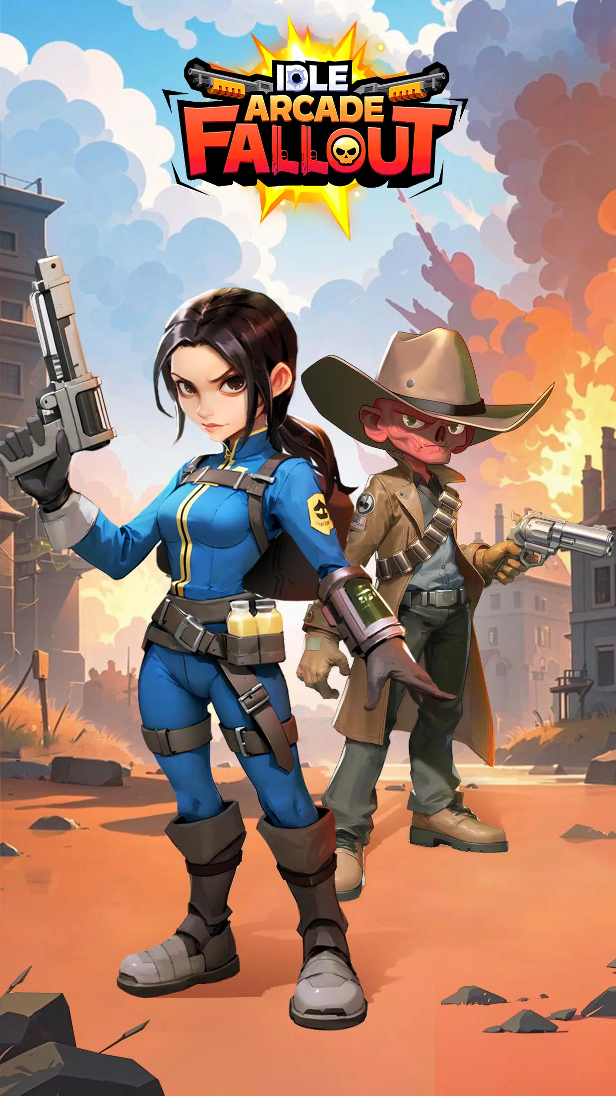 Idle Arcade: Fallout ဖန်သားပြင်ဓာတ်ပုံ 0